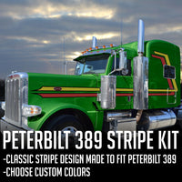 63" Peterbilt 389 "Flying C" Stripe Print/Cut File