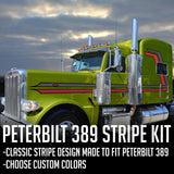 63" Peterbilt 389 "Flying C" Stripe Kit