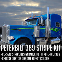 63" Peterbilt 389 "Flying Z" Stripe Kit