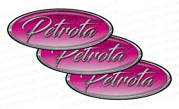 3-Pack of PETROTA Peterbilt Emblem Skins