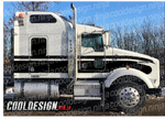 T800 Kenworth Straight Color Seminole Stripe Kit