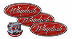 Red and Chrome Whiplash Peterbilt Emblem Skins