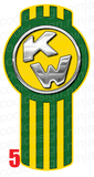 Yellow-Green-Chrome KW Emblem Skin