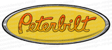 3-Pack Dark Yellow Peterbilt Emblem Skins